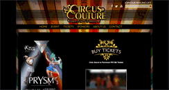 Desktop Screenshot of circus-couture.com